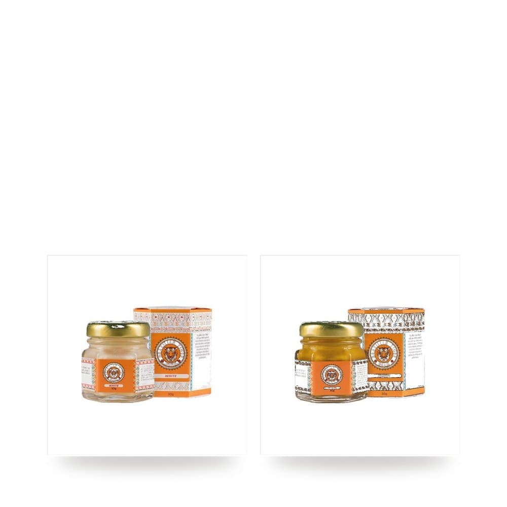 Kit Recovery Brazilian Tiger Balm White + Black